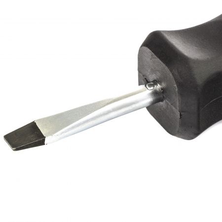 Отвертка Anti-Slip, SL5 х 38 мм, CrV, двухкомпонентная рукоятка Matrix Отвертка Anti-Slip, SL5 х 38 мм, CrV, двухкомпонентная рукоятка Matrix