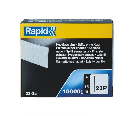 RAPID 15 мм гвозди супертвердые, закаленные тип 23P, 10000 шт RAPID 15 мм гвозди супертвердые, закаленные тип 23P, 10000 шт