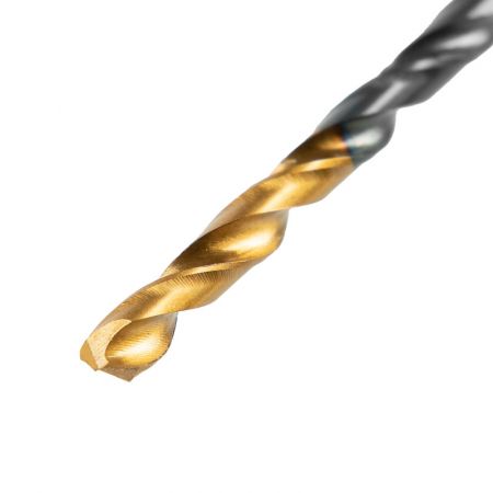 Сверло по металлу, 3 мм, HSS-Tin, Golden Tip, 10 шт. Denzel Сверло по металлу, 3 мм, HSS-Tin, Golden Tip, 10 шт. Denzel
