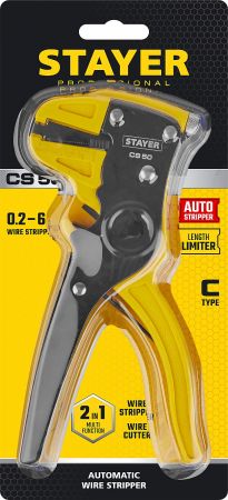 Клещи-автомат STAYER PROFI для снятия изоляции, сечение провода 0,5-6,0мм2 