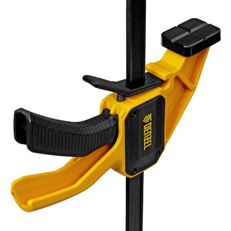Струбцина F-образная, быстрозажимная, 300 х 80 мм, усиленный нейлоновый корпус Denzel Струбцина F-образная, быстрозажимная, 300 х 80 мм, усиленный нейлоновый корпус Denzel