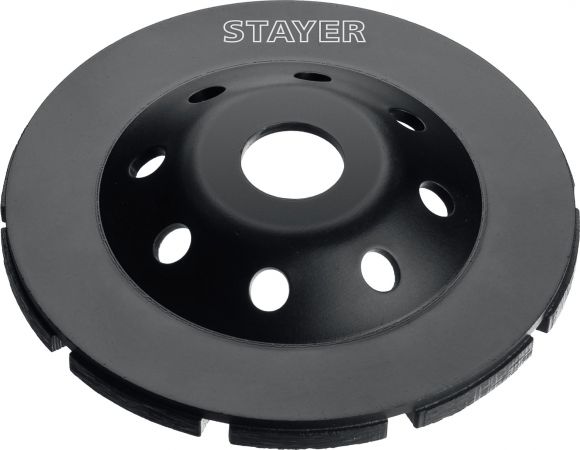 Double STAYER чашка алмазная шлифовальная сегментная двухрядная 125 мм Double STAYER чашка алмазная шлифовальная сегментная двухрядная 125 мм