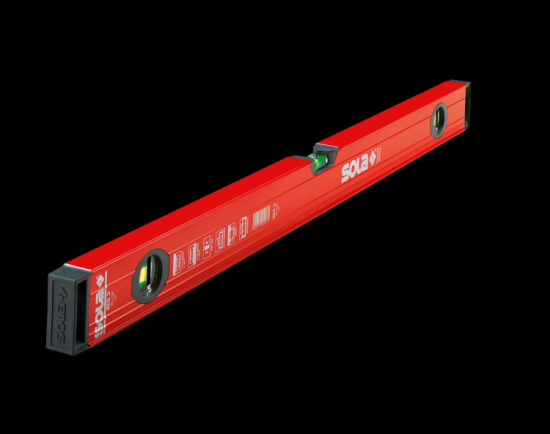 Уровень RED 3 100, L=100 см, 3 глазка /SOLA/ 
