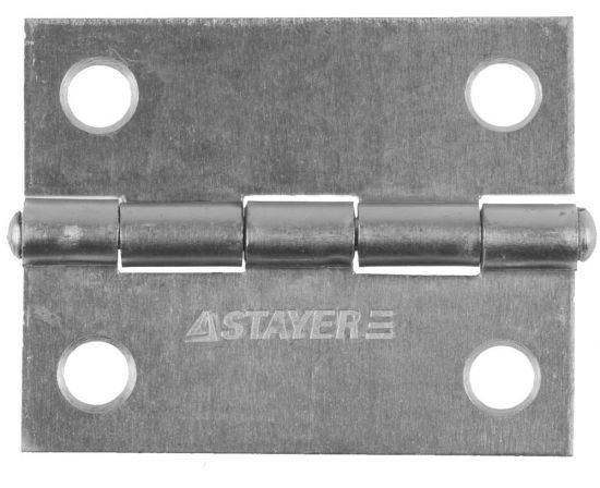 Петля дверная STAYER MASTER универсальная, цвет белый цинк, 50мм 
