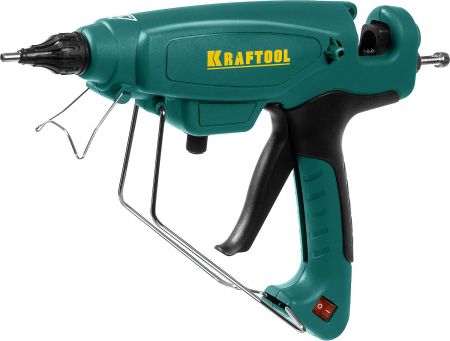 Пистолет KRAFTOOL PRO клеевой (термоклеящий), электр, двухкомп корпус, регулятор темп, выход клея 1,5 кг/час, d=12мм, 300Вт