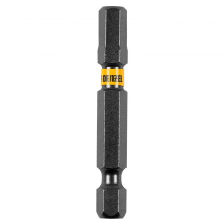 Бита HEX 6х50, сталь S2, шестигранный профиль, 10 шт. Е 6,3 Denzel Бита HEX 6х50, сталь S2, шестигранный профиль, 10 шт. Е 6,3 Denzel