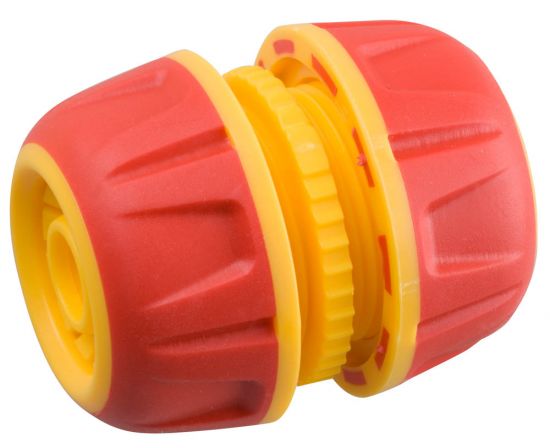 GRINDA PROLine TM-12, 1/2", муфта ремонтная, для шланга, из ударопрочного пластика с TPR