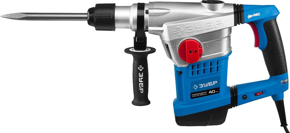 Перфоратор ЗУБР ПРОФЕССИОНАЛ, SDS-Max, 10Дж, 6,8 кг, 1250Вт, кейс Перфоратор ЗУБР ПРОФЕССИОНАЛ, SDS-Max, 10Дж, 6,8 кг, 1250Вт, кейс