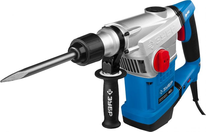 Перфоратор ЗУБР ПРОФЕССИОНАЛ, SDS-Max, 10Дж, 6,8 кг, 1250Вт, кейс Перфоратор ЗУБР ПРОФЕССИОНАЛ, SDS-Max, 10Дж, 6,8 кг, 1250Вт, кейс