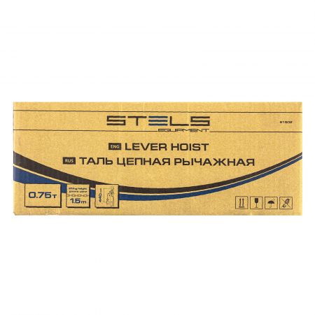 Таль цепная рычажная, 0.75 т, h подъема 1.5 м Stels Таль цепная рычажная, 0.75 т, h подъема 1.5 м Stels