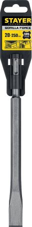STAYER Gorilla Force SDS-Plus Зубило плоское 20 х 250 мм